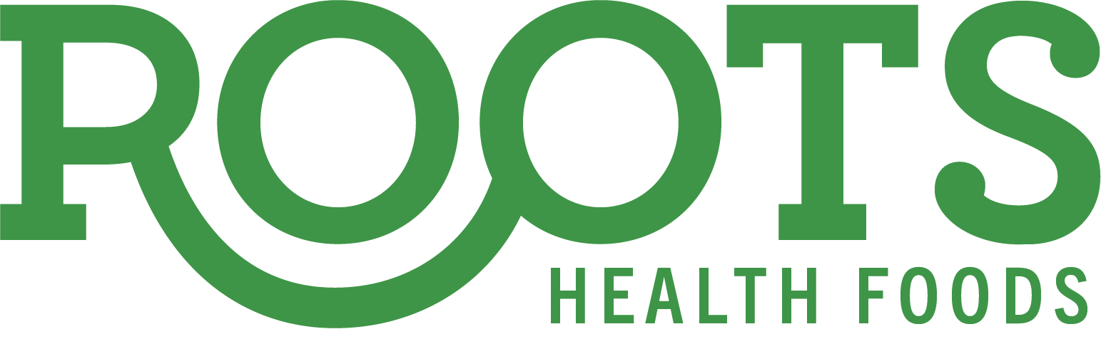 Logo for Roots Health Foods