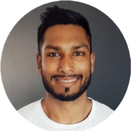 Image of Hampr team member Rizvi Mridha's face